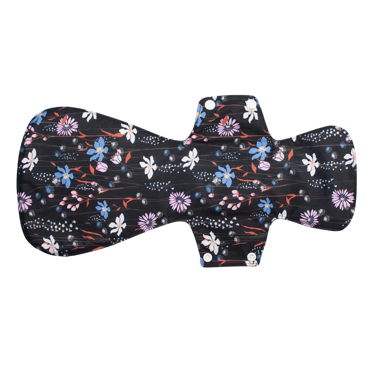 [Sigzagor] Nouvelle serviette hygiénique en tissu XXL en charbon de bambou réutilisable pour la nuit après l'accouchement 16 pouces