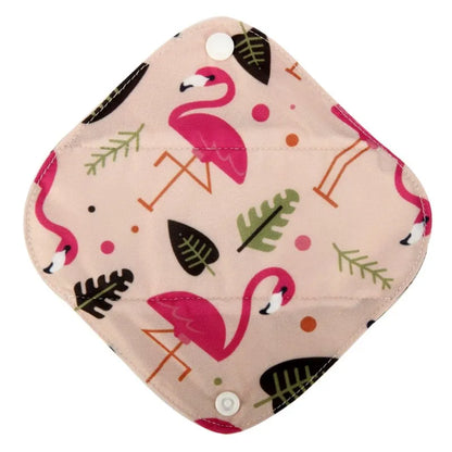 [Sigzagor] 1 protège-slip extra petit XS 7 pouces réutilisable lavable en charbon de bambou serviette hygiénique menstruelle en tissu Mama, 28 modèles