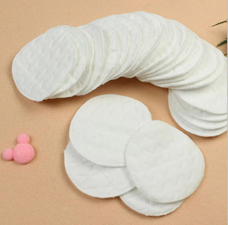 Lot de 4 coussinets d'allaitement anti-débordement, lavables, respirants et absorbants, indispensables pour les mamans