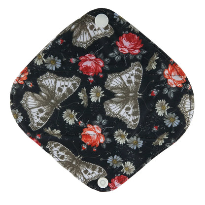 [Sigzagor] 1 protège-slip extra petit XS 7 pouces réutilisable lavable en charbon de bambou serviette hygiénique menstruelle en tissu Mama, 28 modèles