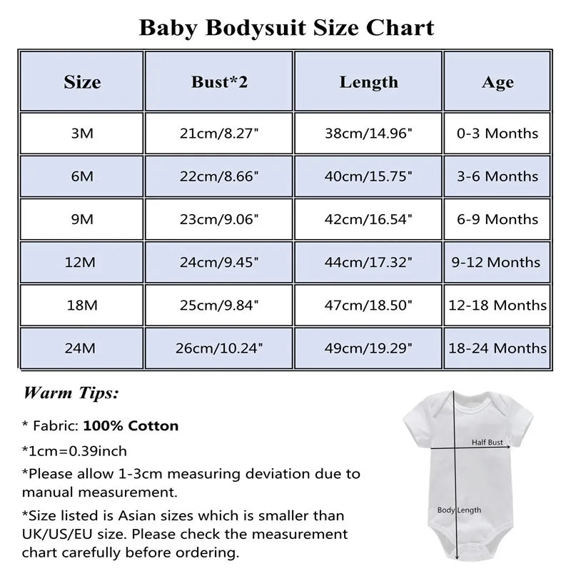 Je suis la meilleure chose 2024 Vêtements pour nouveau-né Body d'été en coton blanc pour nourrissons Barboteuse à manches courtes pour garçons et filles