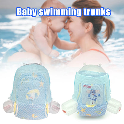 2025 Baby disposable diapers Swim  Waterproof Diapers Infant Swimming Diapers 5Pcs