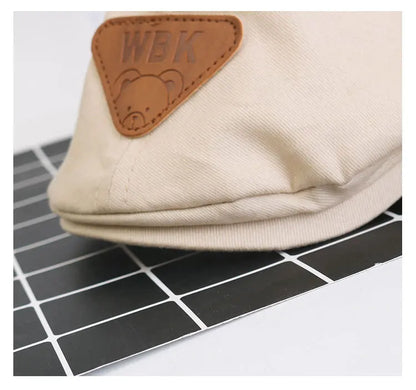 Toddler Boy Hat Gentleman Berets Cap Formal Spring Autumn Peaked Cotton Solid Newest Summer Newborn Baby Boy Cap Cotton Hats