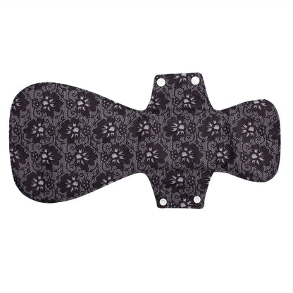 [Sigzagor] Nouvelle serviette hygiénique en tissu XXL en charbon de bambou réutilisable pour la nuit après l'accouchement 16 pouces