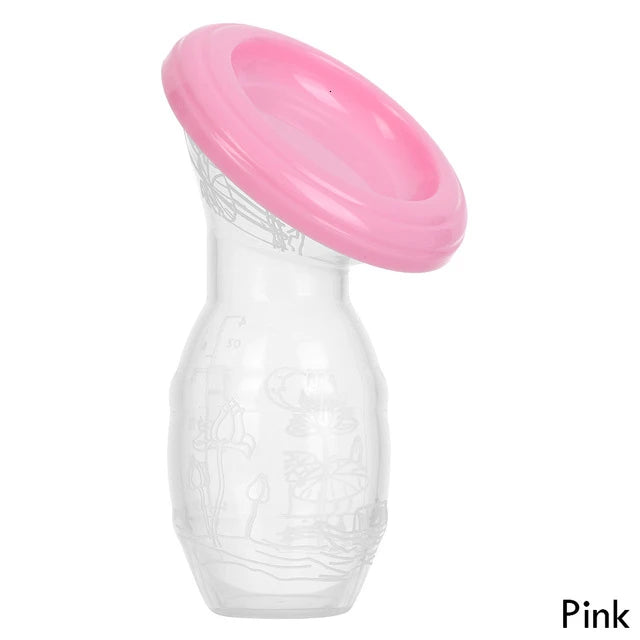 Hot Baby Feeding Manual Breast Pump Partner Breast Collector Automatic Correction Breastmilk Silicone Breast Pump
