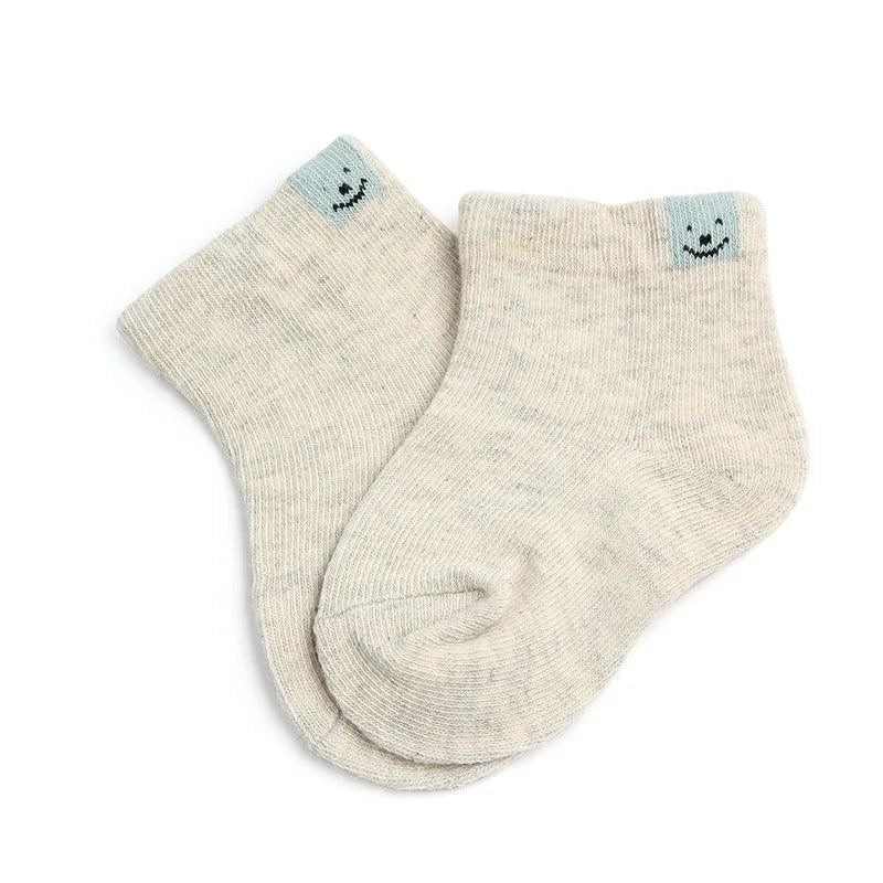 1 paire de chaussettes unisexes en coton pour bébé, nouvelle collection printemps-automne, tendance, mignonnes, couleur bonbon