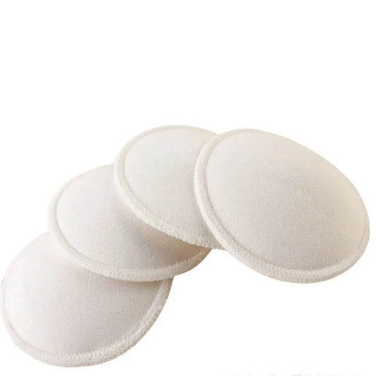 Lot de 4 coussinets d'allaitement anti-débordement, lavables, respirants et absorbants, indispensables pour les mamans