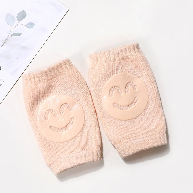 Accessoires pour bébé Genouillères Jambières Guêtres Sécurité Sourire Fille Garçon Enfants Ramper Coudières Genouillères Glissades Tout-petits Protecteur Nourrisson