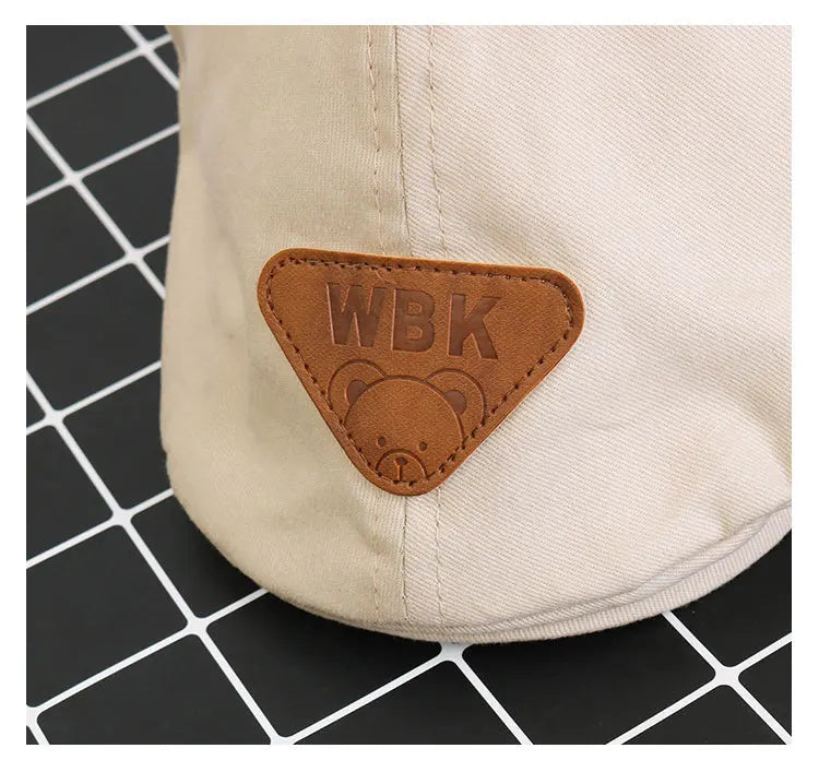 Toddler Boy Hat Gentleman Berets Cap Formal Spring Autumn Peaked Cotton Solid Newest Summer Newborn Baby Boy Cap Cotton Hats