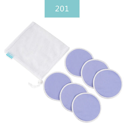 Coussinets d'allaitement en bambou super absorbants HappyFlute, à utiliser avec un sac à linge, coussinets d'allaitement lavables et imperméables, coussinets d'allaitement réutilisables