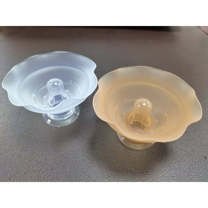 Protège-tétons en silicone double couche pour allaiter