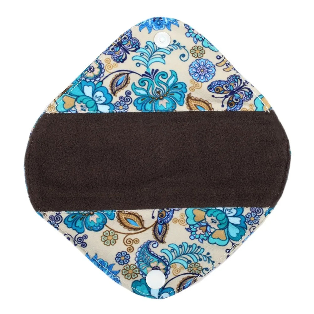 [Sigzagor] 1 protège-slip extra petit XS 7 pouces réutilisable lavable en charbon de bambou serviette hygiénique menstruelle en tissu Mama, 28 modèles