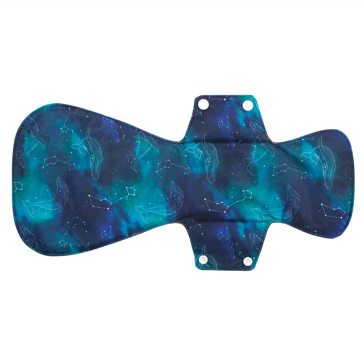 [Sigzagor] Nouvelle serviette hygiénique en tissu XXL en charbon de bambou réutilisable pour la nuit après l'accouchement 16 pouces
