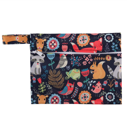 [Sigzagor] Nouvelle serviette hygiénique en tissu XXL en charbon de bambou réutilisable pour la nuit après l'accouchement 16 pouces