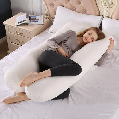 Coussin de grossesse 120 x 70 cm pour femmes enceintes, coussin moelleux pour la grossesse, la maternité, l'allaitement et le sommeil, livraison directe