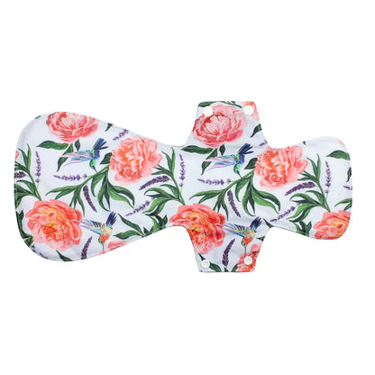 [Sigzagor] Nouvelle serviette hygiénique en tissu XXL en charbon de bambou réutilisable pour la nuit après l'accouchement 16 pouces