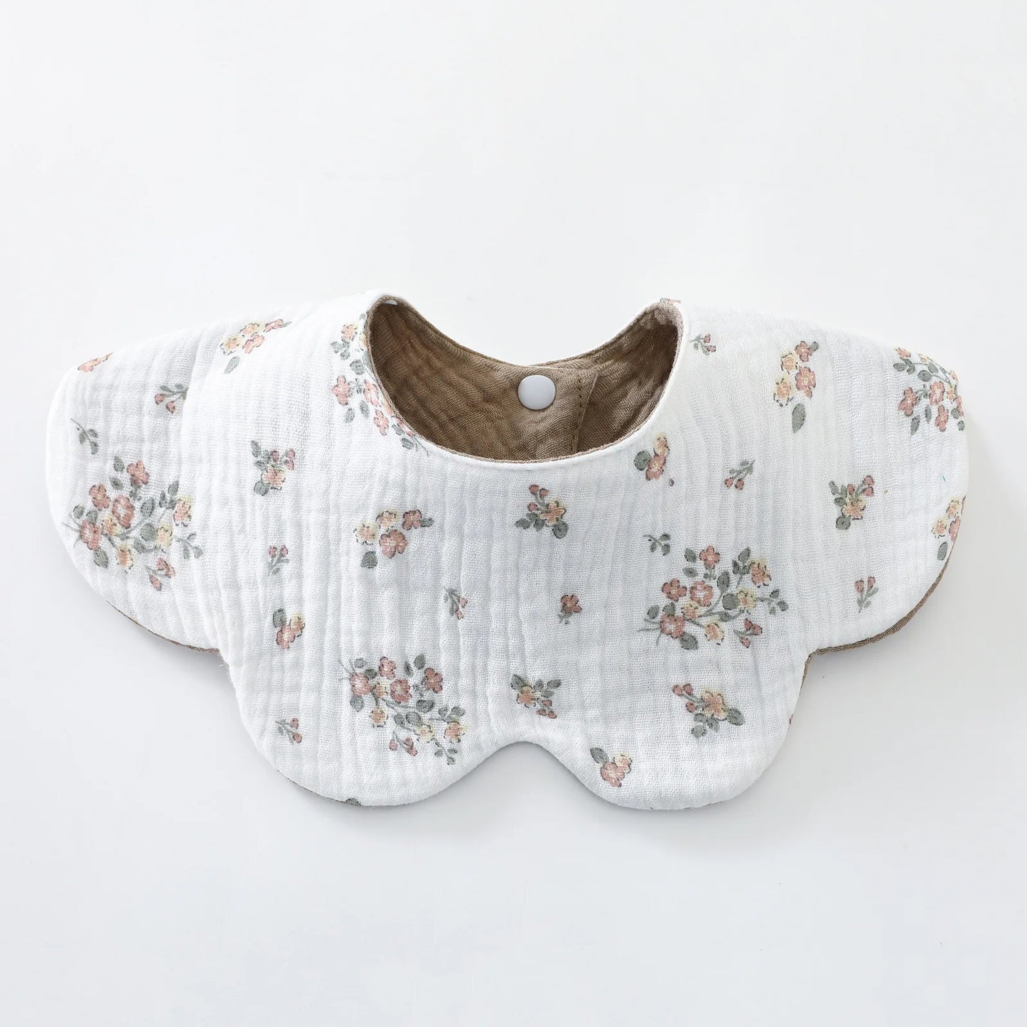 New 6 Layers Cotton Two-sided Usable Baby Feeding Drool Bib Cute Infants Saliva Towel Burp Cloth For Newborn Toddler Kids Bibs