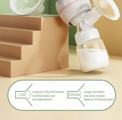 Tire-lait électrique automatique, rechargeable par USB, portable, silencieux, puissant, sans BPA
