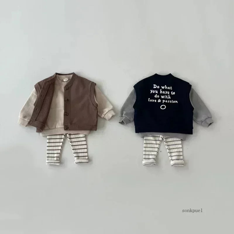 Leggings simples et solides pour bébé, pantalons skinny à rayures pour filles, pantalons slim en coton élastique pour nouveau-né, pantalons extensibles pour garçons