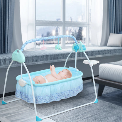 [Automatic Baby Swing] 1 Automatic Baby Swing with Music & Mosquito Net - for Infants