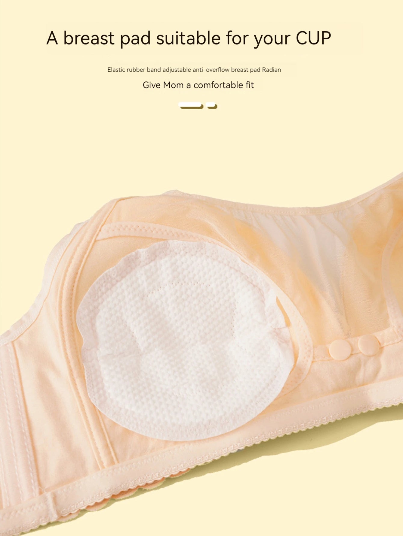 Lot de 100 coussinets d'allaitement jetables, respirants, fins et super absorbants, en coton