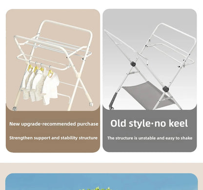 Baby Multifunctional Nursing Table, Foldable Diaper Table, Baby Bathing and Touching Table, Newborn Baby Diaper Changing Table