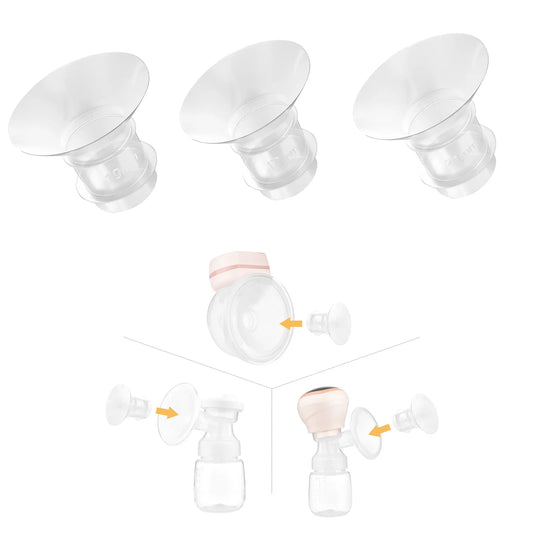 Inserts de bride pour tire-lait maternel 17 mm, 19 mm, 21 mm, convertisseur de sein, accessoires de remplacement pratiques pour tire-lait