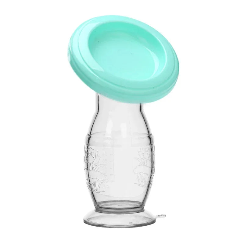 Tire-lait manuel en silicone de qualité alimentaire, récupérateur de lait maternel, tire-lait manuel en silicone, économiseur de lait maternel, accessoires pour tire-lait pour bébé
