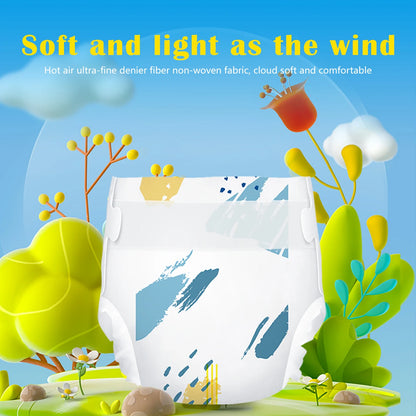 Xiaofeixiong disposable baby diaper, skin friendly and soft, multi-layer breathable