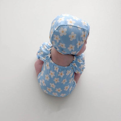 Maillot de bain pour bébé, modèle 6314, combinaison d'été coréenne pour nourrissons, vêtements de natation avec chapeau, style escalade en bord de mer, 2025