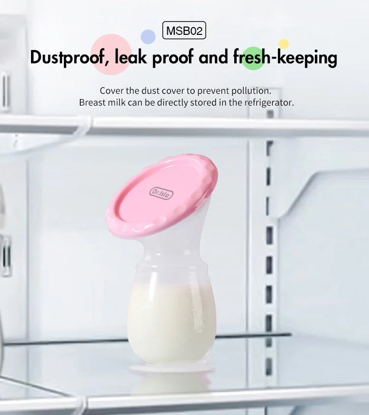 MAMIJOY Tire-lait manuel Alimentation bébé Tire-lait manuel Collecteur de sein Correction automatique Lait maternel Pompes en silicone