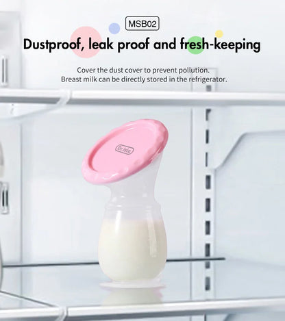 MAMIJOY Tire-lait manuel Alimentation bébé Tire-lait manuel Collecteur de sein Correction automatique Lait maternel Pompes en silicone
