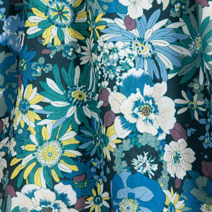 (Robe 2 pièces) Ensemble de robes d'été pour filles, imprimé floral + chapeau, nœud, ruban, licou, robe de princesse douce, robe d'équipe de fête d'anniversaire