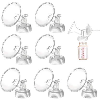 Upgraded Wide Neck Parts Wide Mouth Flanges for Breast Electric Breast Accessories for Electric