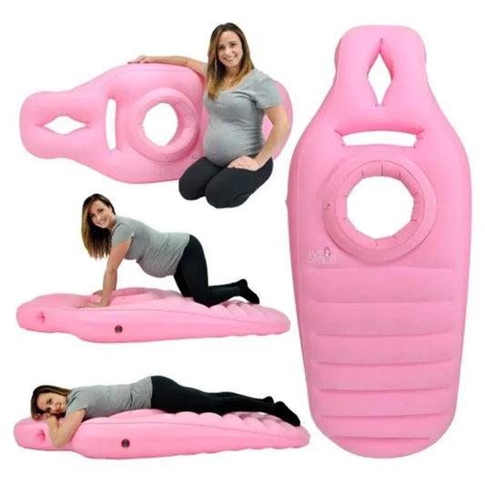 Coussin gonflable de grossesse, tapis de yoga pour femmes enceintes, matelas gonflable pour grossesse, maternité, corps, lit, oreiller, tapis de couchage