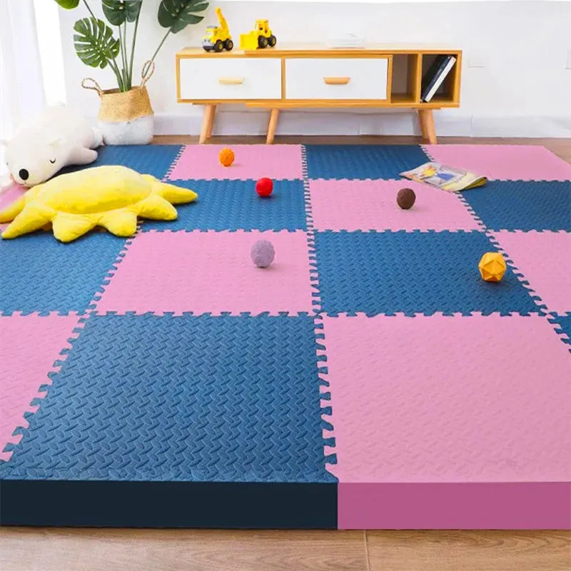 Baby Play Mat 12PCS Thick 1.2cm Activities for Play Mats Tatame Baby Mat Playroom Mat Floor Noise Mat Puzzle Mat Crawling Mat