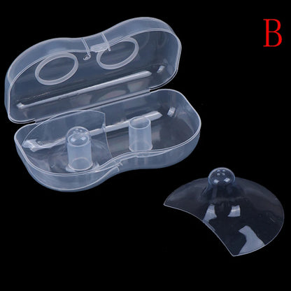 2pcs Silicone Nipple Protectors Feeding Mothers Nipple  Protection Cover Breastfeeding Mother Milk Silicone Nipple