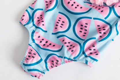 Maillots de bain pour bébé fille, ensemble bikini d'été, protection solaire, mignon, floral, pour tout-petits, maillots de bain une pièce pour la plage