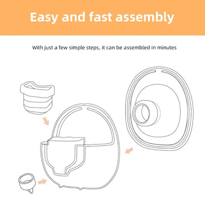 Bride 5 en 1, diaphragme en silicone et collecteur de lait, valves à bec de canard, corne pour tire-lait électrique S21 S18, accessoires de remplacement