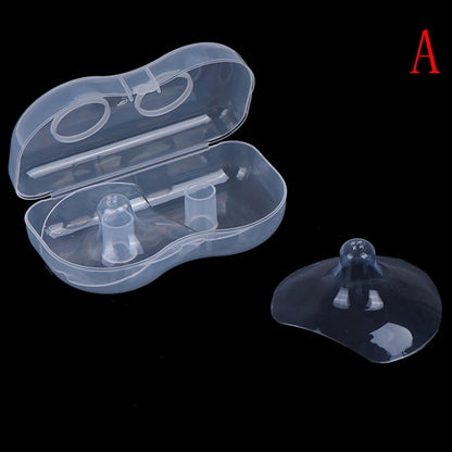 2pcs Silicone Nipple Protectors Feeding Mothers Nipple  Protection Cover Breastfeeding Mother Milk Silicone Nipple