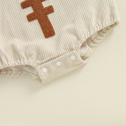 2024-05-29 Lioraitiin 0-12M Nouveau-né Bébé Garçons Filles Salopette Sans Manches Football Broderie Barboteuses Nouveau-Né Été Automne Tenue