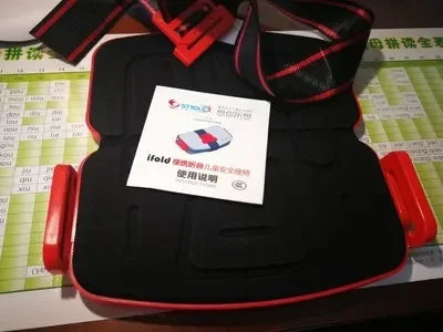 Ifold Portable Baby Car Seat Safety Cushion Travel Pocket Foldable Child Car Safety Seats Harness The Grab and Go Booster
