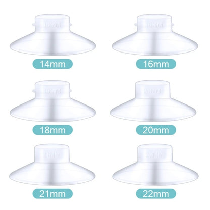 Brides mammaires de remplacement en silicone de 14 à 22 mm, adaptateur de fixation pratique et rapide