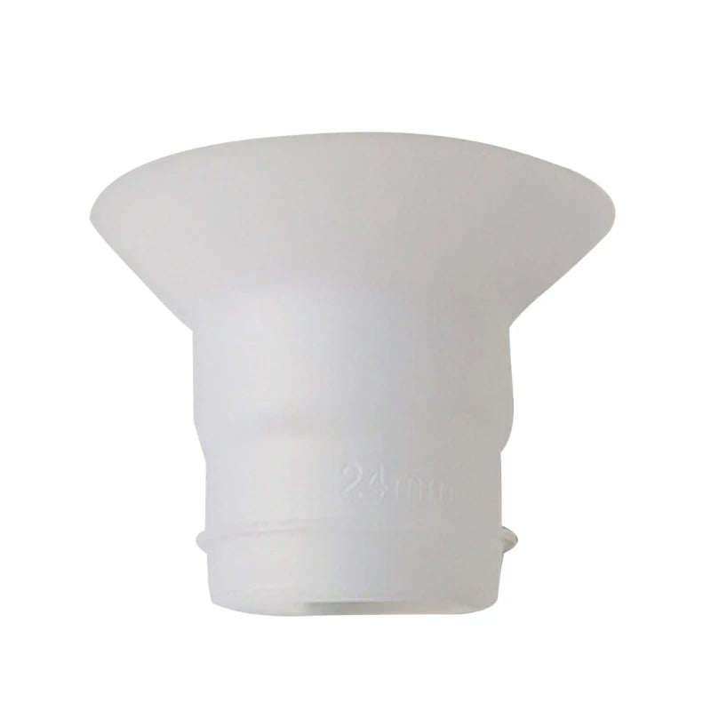 Adaptateur d'inserts en silicone 14 mm, 16 mm, 18 mm, 20 mm, 22 mm, 24 mm, pour tire-lait, taille de calibre pour gobelet de collecte, accessoire pour tire-lait