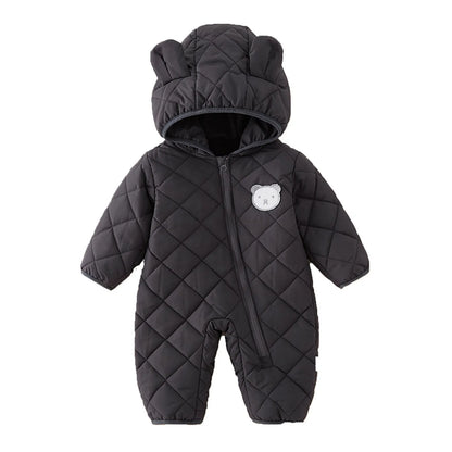 Les nourrissons et les jeunes enfants sortent en hiver avec des manteaux épais en coton à capuche Vêtements d'extérieur pour hommes et femmes Bébé Bébé fille Personnel