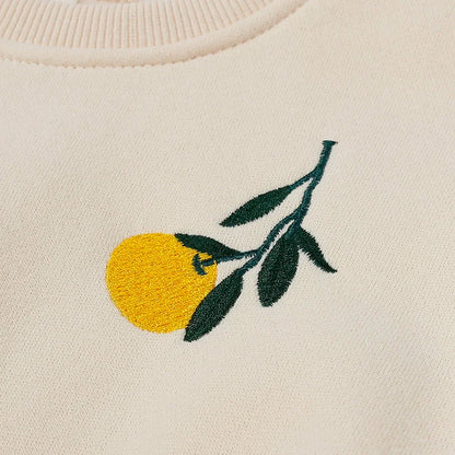 Ensemble de vêtements d'hiver pour bébé garçon et fille, sweat-shirt et pantalon en polaire épaisse brodée de fleurs, survêtement chaud pour enfant, tenue unisexe pour tout-petits, 2025