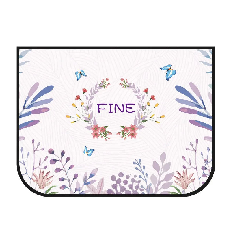 Magnetic Curtain In The Car Window Sunshade Cover Cartoon Universal Side Window Sunshade UV Protection For Kid Baby Children