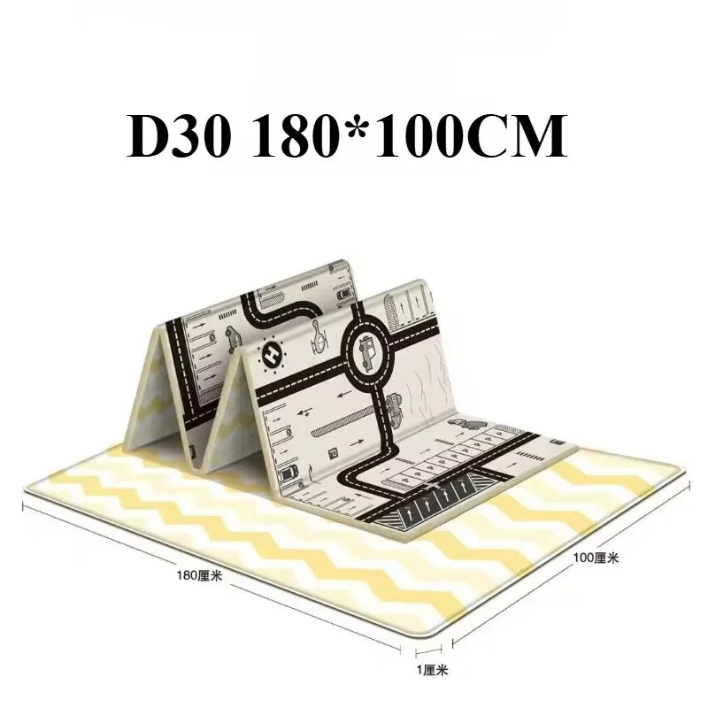 Activities Mat for Baby Outdoor Camping Mat Foldable Play Mat Baby Crawling Play Mats Folding Mat Carpet Play Mat for Child Rug