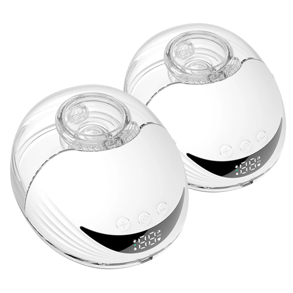 Tire-lait électrique portable mains libres MY-375, léger, avec écran LED, 4 modes et 12 niveaux