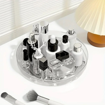 Safety Seat Adhesion Storage and Stora Desktop Cosmetics Storage Rack Transparent Rotating Storage Rack Multi-Layer Storage Rack
